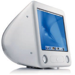 Apple eMac 800Mhz computer Mac OS X Tiger