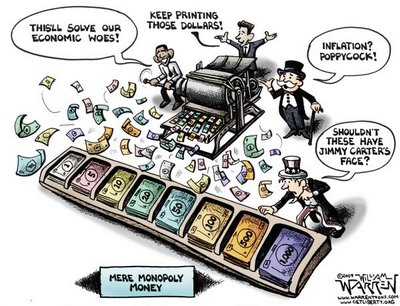 U.S Government printing monopoly money bail out