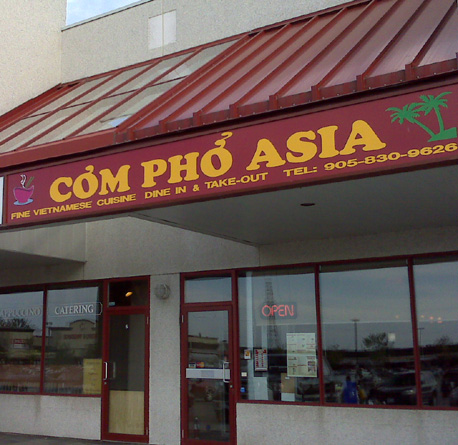 Com Pho Asia Vietnamese Restaurant Newmarket, Ontario, Canada